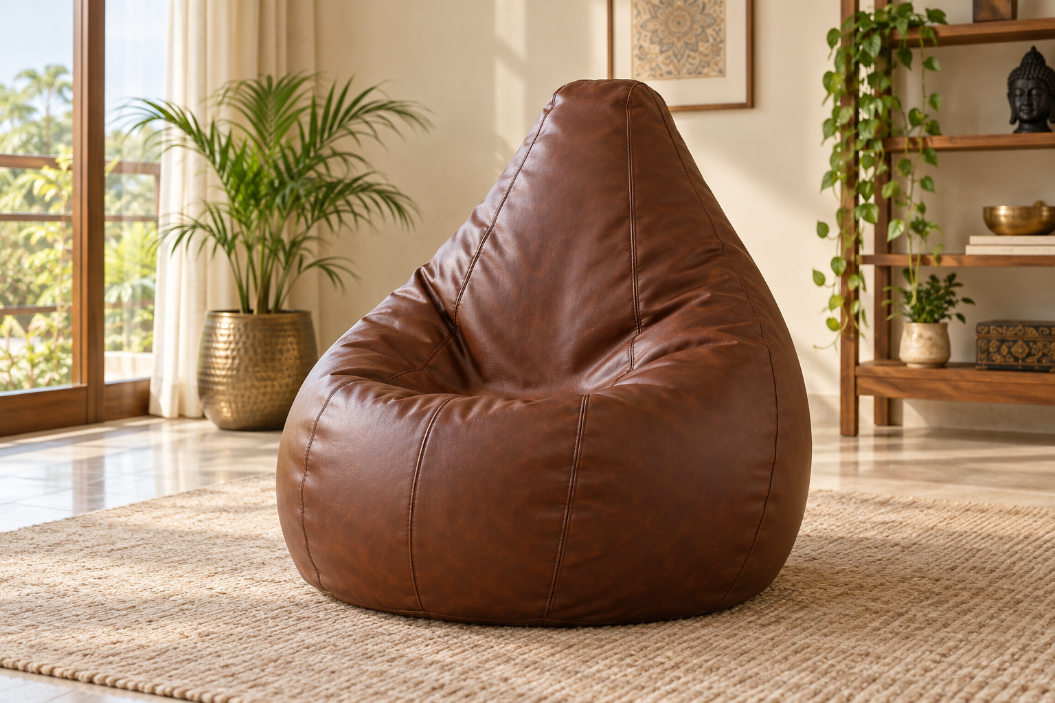 Classic tear-shaped bean bag