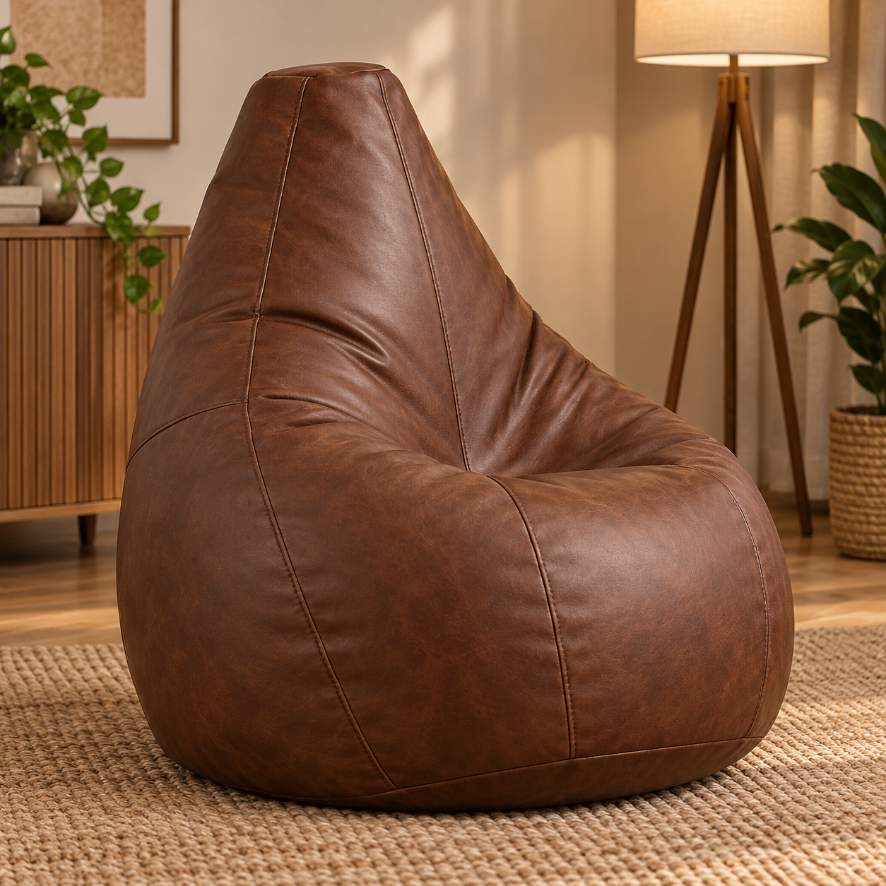 Stylecraft Brown Bean Bag image 2