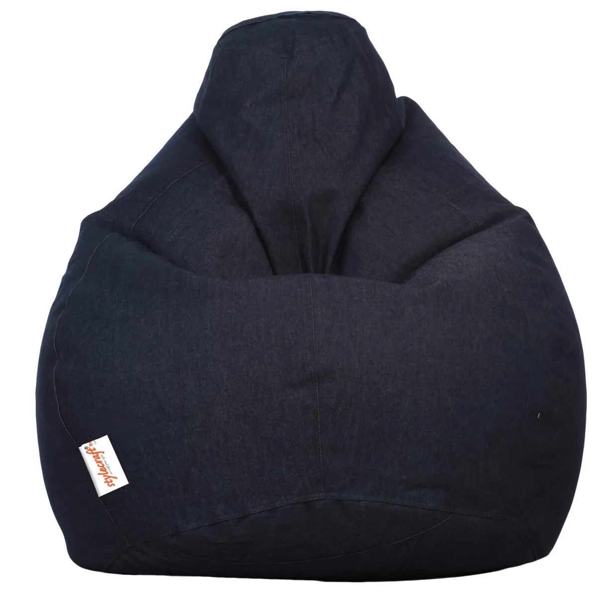 Denim bean bag image 2